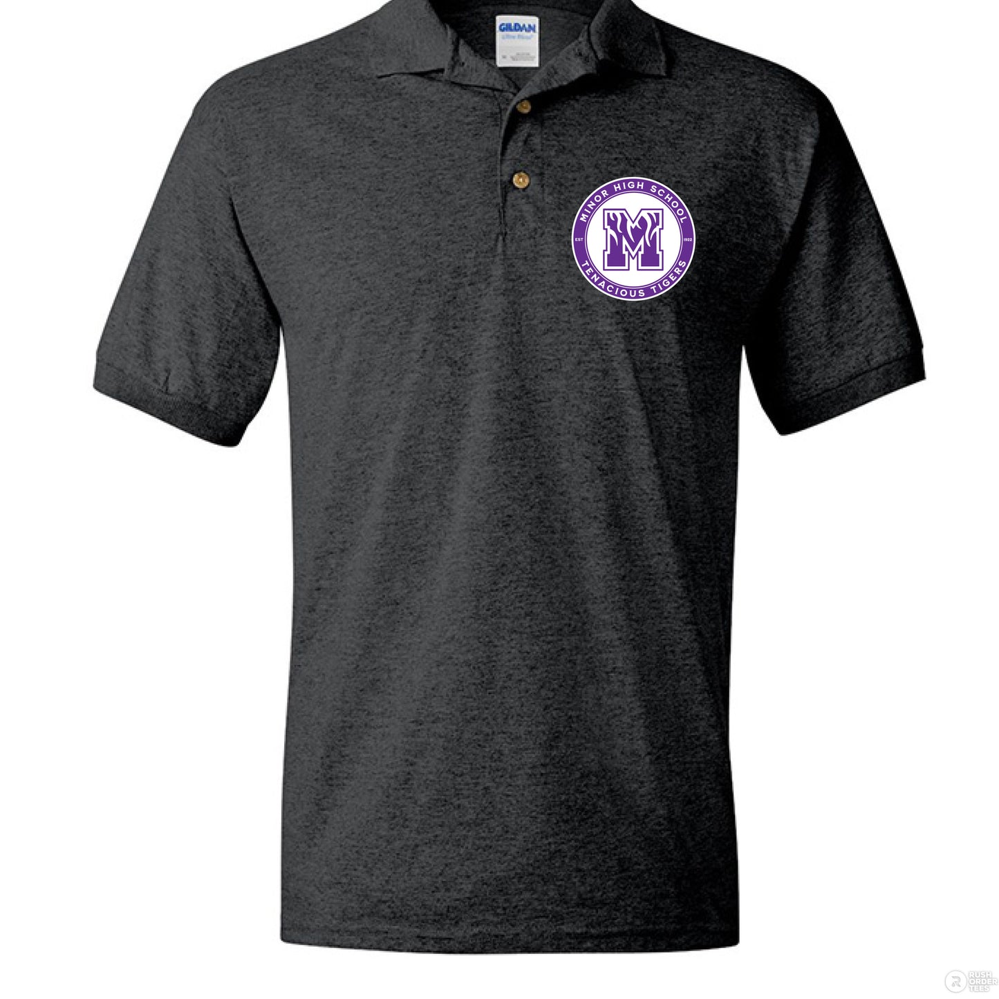 DARK HEATHER - FRONT